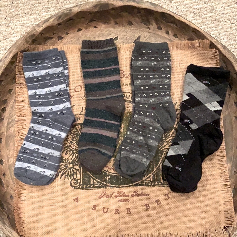 Women’s Socks, Bundle of 4